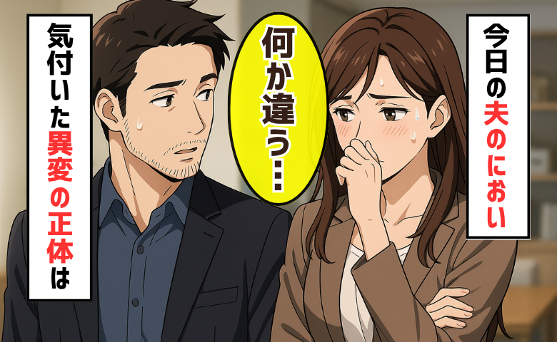 「今日の夫のにおい、何か違う…？」妻が気付いた異変の正体は