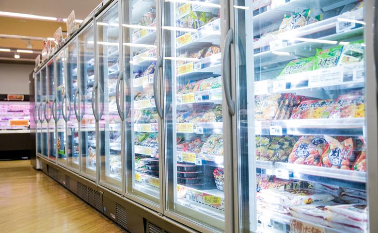 冷凍食品売り場
