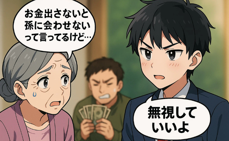 「孫に会いたきゃ金を出せ」息子の身勝手な要求に、孫「無視していいよ」そのワケは
