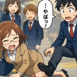 「やばっ！」電車通勤中に転倒…笑い声とやさしい声が交錯した朝の出来事とは【体験談】