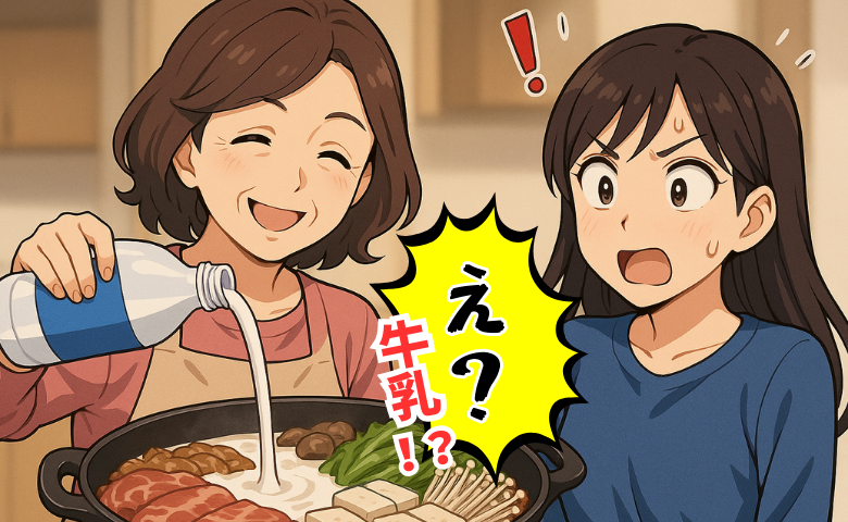 「え、すき焼きに牛乳！？」義実家で体験した衝撃の食文化3選