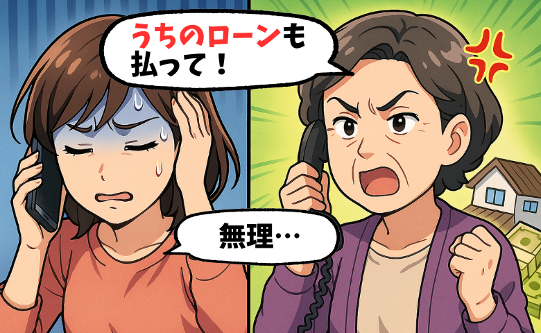 義母「家のローンも払って」自宅ローンも大変なのに義実家分まで請求。法的手段を取ろうとした結果