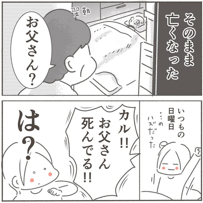 父が亡くなったとき/大日野カルコ