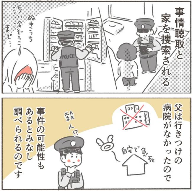 父が亡くなったとき／大日野カルコ