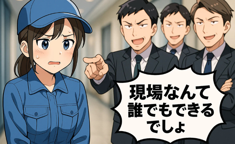 作業員の私を見下す高学歴社員「現場なんて誰でもできる」退職を決意した私に訪れた予想外の展開は