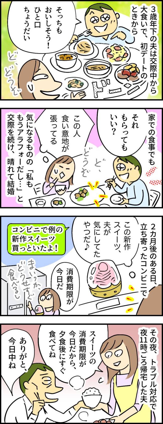 深夜、夫がコンビニスイーツで激怒