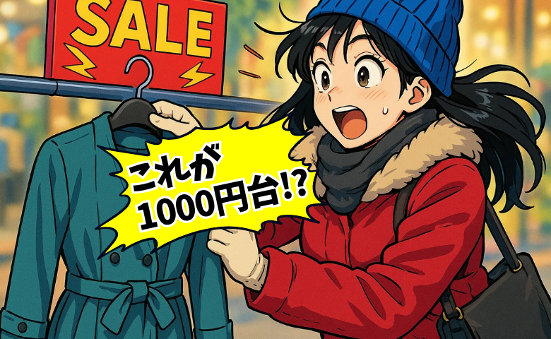 「トレンチコートが1000円台！？」偶然立ち寄った店で出合った奇跡が後悔に変わったワケ