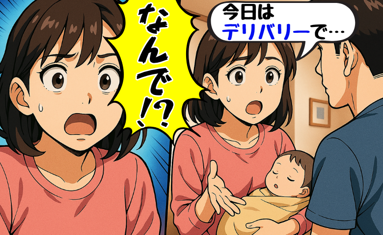 「なんでこれ？」産後ボロボロの私。夫に頼んだフードデリバリーの中身に積もった不満が爆発！