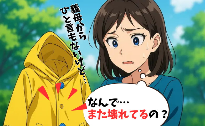 義母に困惑する女性