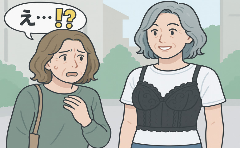 ファッション失敗談　イメージ