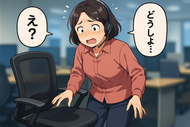 更年期の生理　イメージイラスト