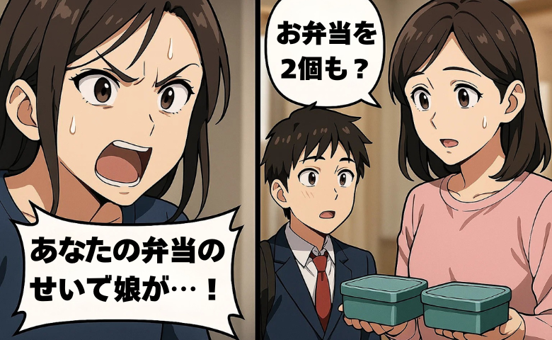 「あなたの弁当のせいで娘が…」息子の彼女の母親から突然のクレーム。後に判明した真相は