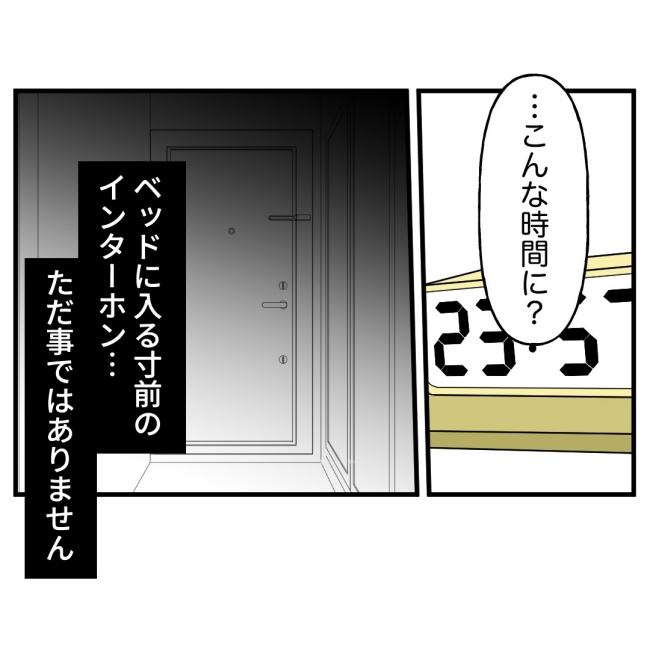 恐怖の訪問者/ほや助