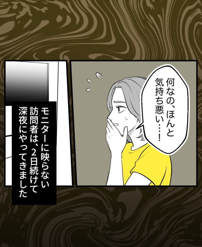 恐怖の訪問者／ほや助