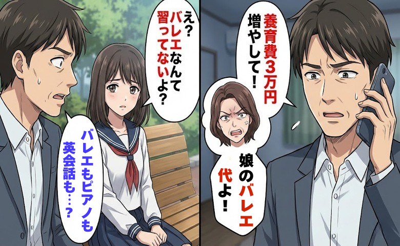 元妻「今月から3万円増やして」養育費の増額要求に違和感…娘の言葉が私に決断を促したワケ