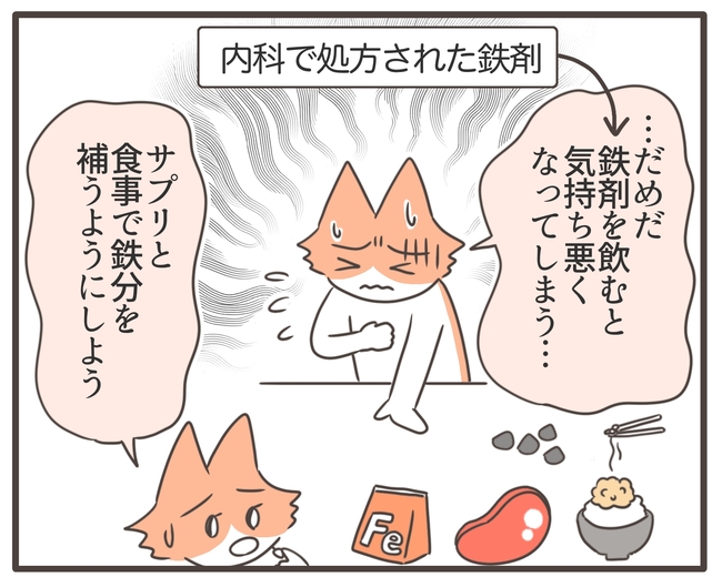 貧血放置で子宮筋腫手術／宮島もっちー