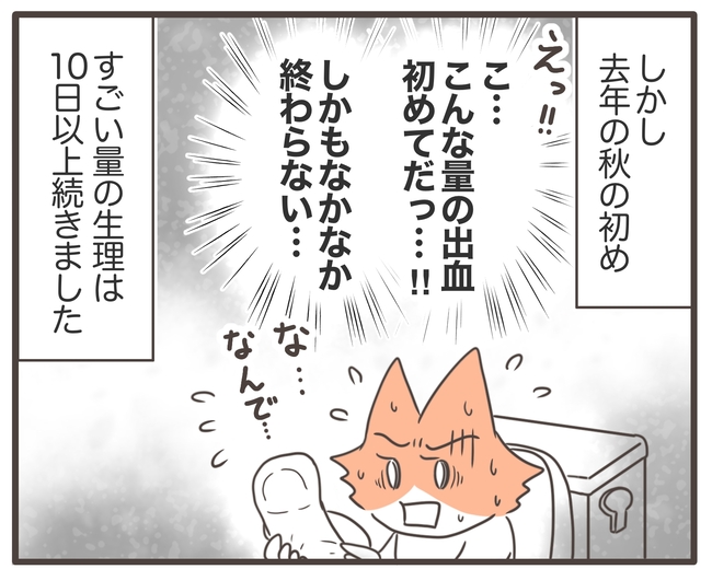 貧血放置で子宮筋腫手術／宮島もっちー