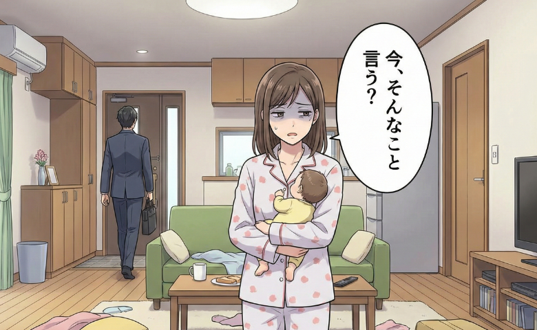 「朝、見送る習慣ないよね」産後半年、必死な妻に夫が放った無神経すぎるひと言