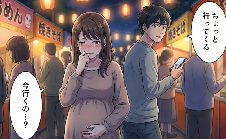 「俺の友だちが喧嘩してる」妊娠7カ月の妻を置いて夜の街へ消えた夫。あきれた夫に私が取った行動は