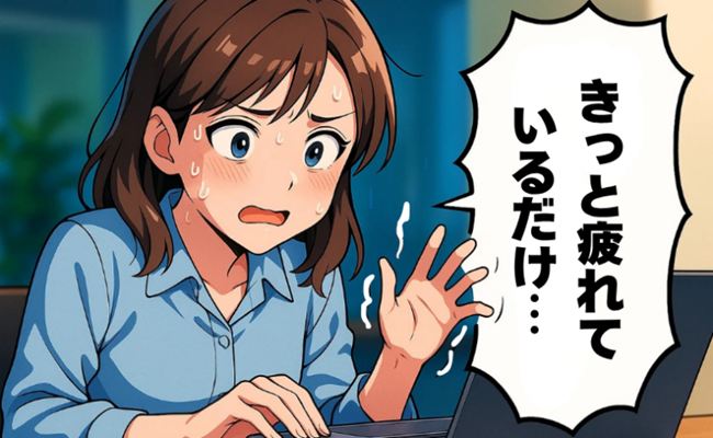病気発覚　イメージイラスト
