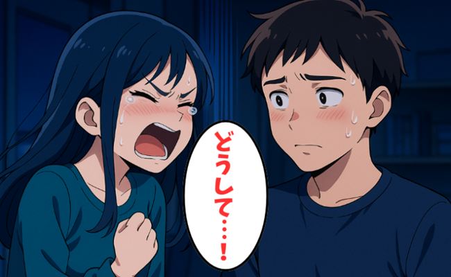 プロポーズのハプニング　イメージイラスト