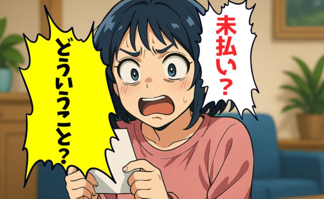 お金のハプニング　イメージイラスト