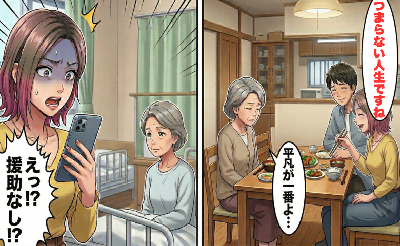「つまらない人生」と笑う息子の嫁。余命宣告をきっかけに援助をやめた結果