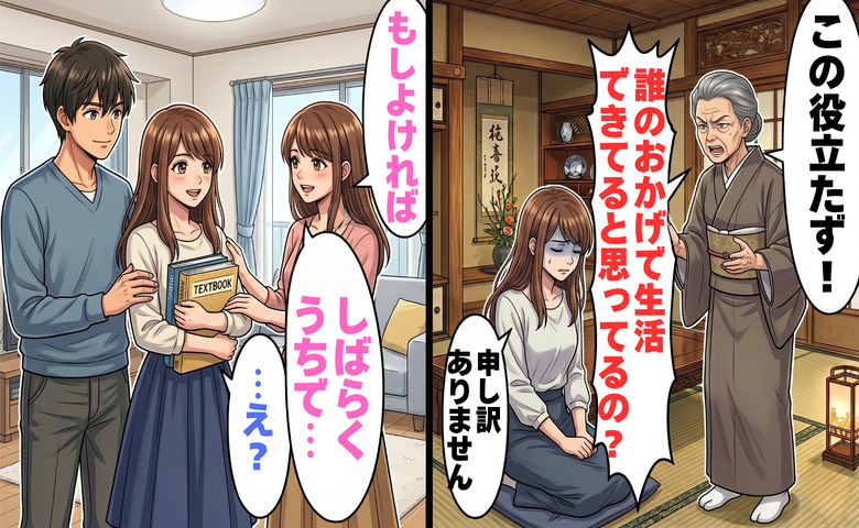 義姉に冷たく当たる義母
