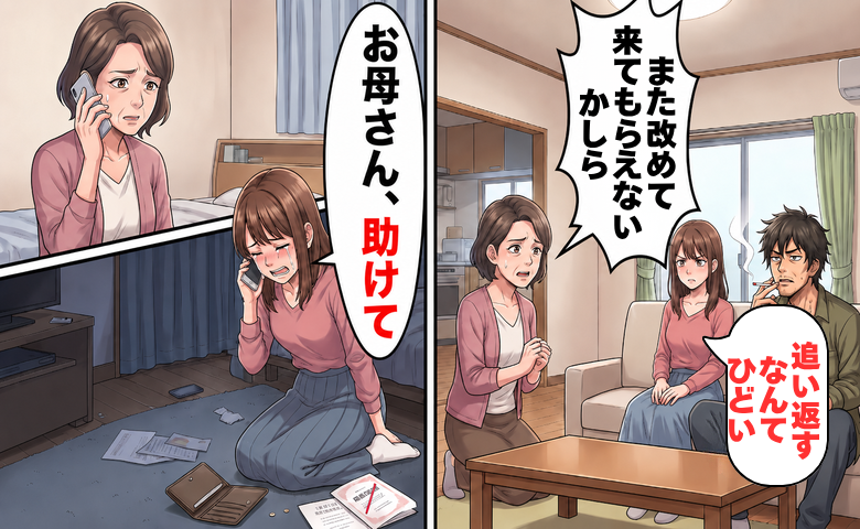 娘からのSOSに悩む母親