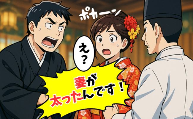 結婚式ハプニング　イメージカット
