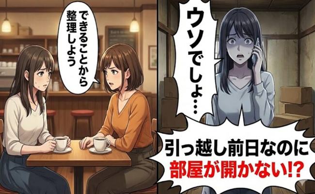 引っ越し　ハプニング　イメージカット