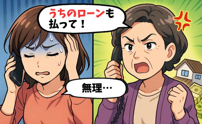 義両親との関係　イメージカット