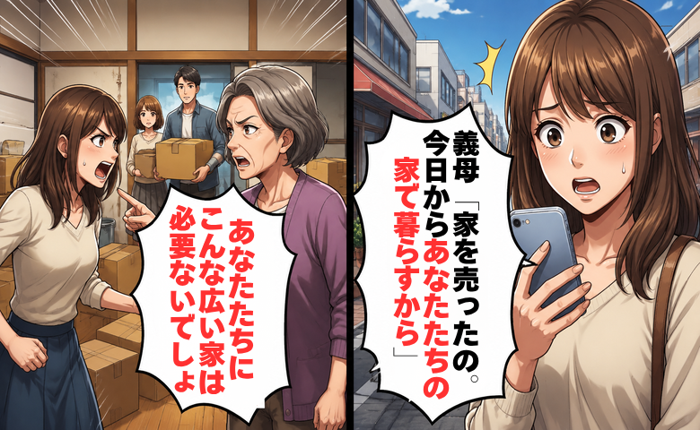 勝手に義兄夫婦を呼ぶ義母