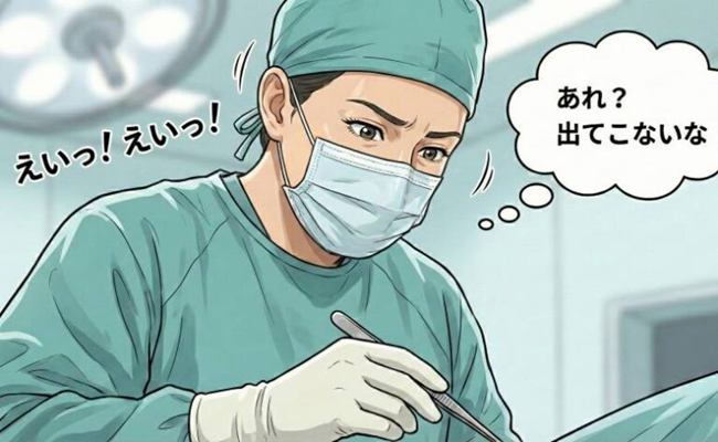 粉瘤治療　イメージイラスト