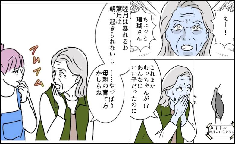 義母のマルチと家族の線引き／フワリー