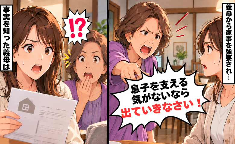 義母から家事を強要される嫁